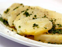 Papas a la leche con especias