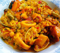 Cazuela de Calamares