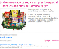 Sobre los comentarios en los sorteos