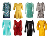 Vestidos de mangas largas