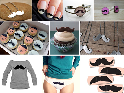El bigote o moustache: �cono retro del momento