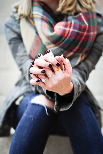 El �boom� del invierno: el foulard escoc�s 