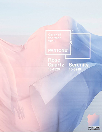Tendencias de colores: color Pantone del ao 2016