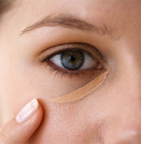 Maquillaje corrector para ojeras