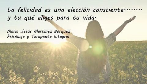 Elige la felicidad