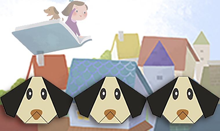Perrito de origami: propuesta para realizar con los ms pequeos