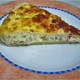 Tarta de cebolla, panceta y aceitunas