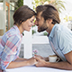 Parejas con contratos diferentes 