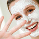 Mascarilla limpiadora casera 