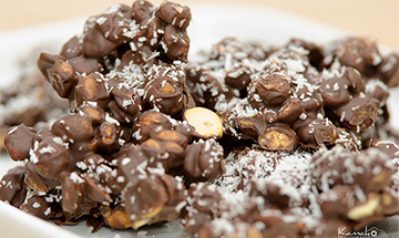 Creando desde la cocina: Brittle de garbanzos