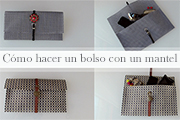 Ideas creativas: c�mo hacer un bolso con un individual