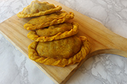 Empanadas rojas: receta vegana
