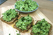 Pesto de palmitos