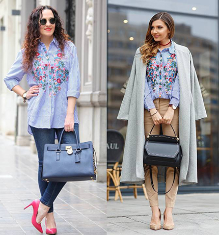 3. Bordados y flores