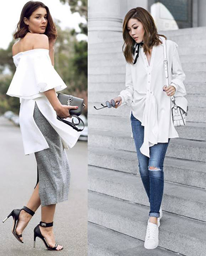 4. La camisa blanca reconstruida